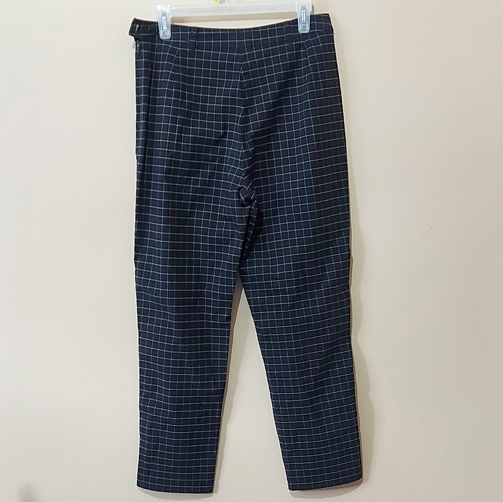 DKNY Grid Patterned Pants - Picture 4 of 6